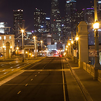 Nobody Walks in LA #10 "First Street Bridge"